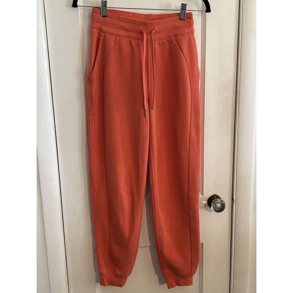 LULULEMON Ready To Rulu‎ Scuba HR Jogger SIZE 6 Warm Coral color - Picture 3 of 7